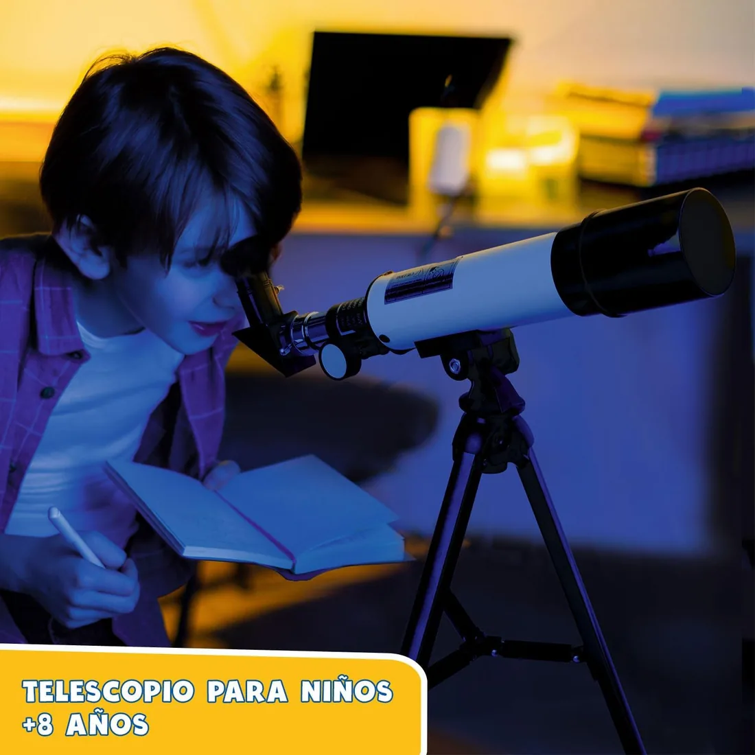 Party town Big Minds - Telescopio para Niños con App Educativa | Telescopio Astronómico Y Terrestre | Regalos Comunion Niño | Regalos para Niños 8 Años O Más foto 2