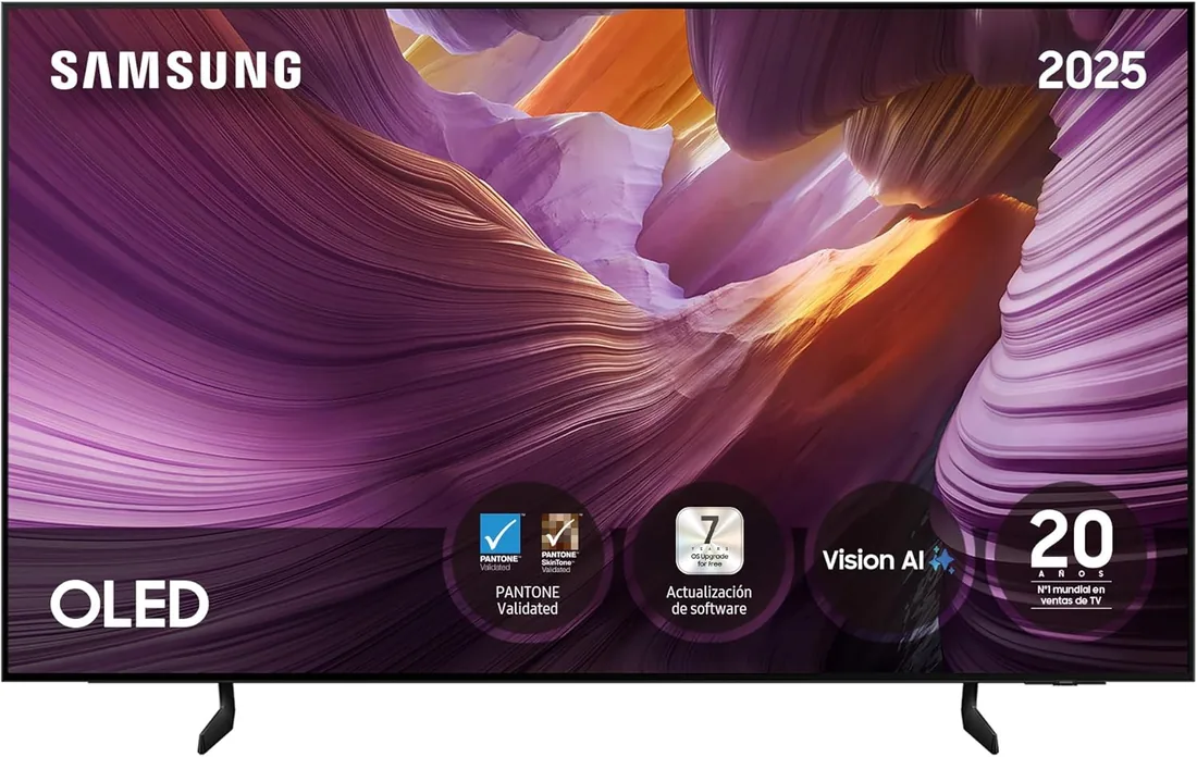 Samsung TV 65 Pulgadas OLED S85F 4K Smart TV con Vision AI, Colores certificados por Pantone TV Plus foto 2