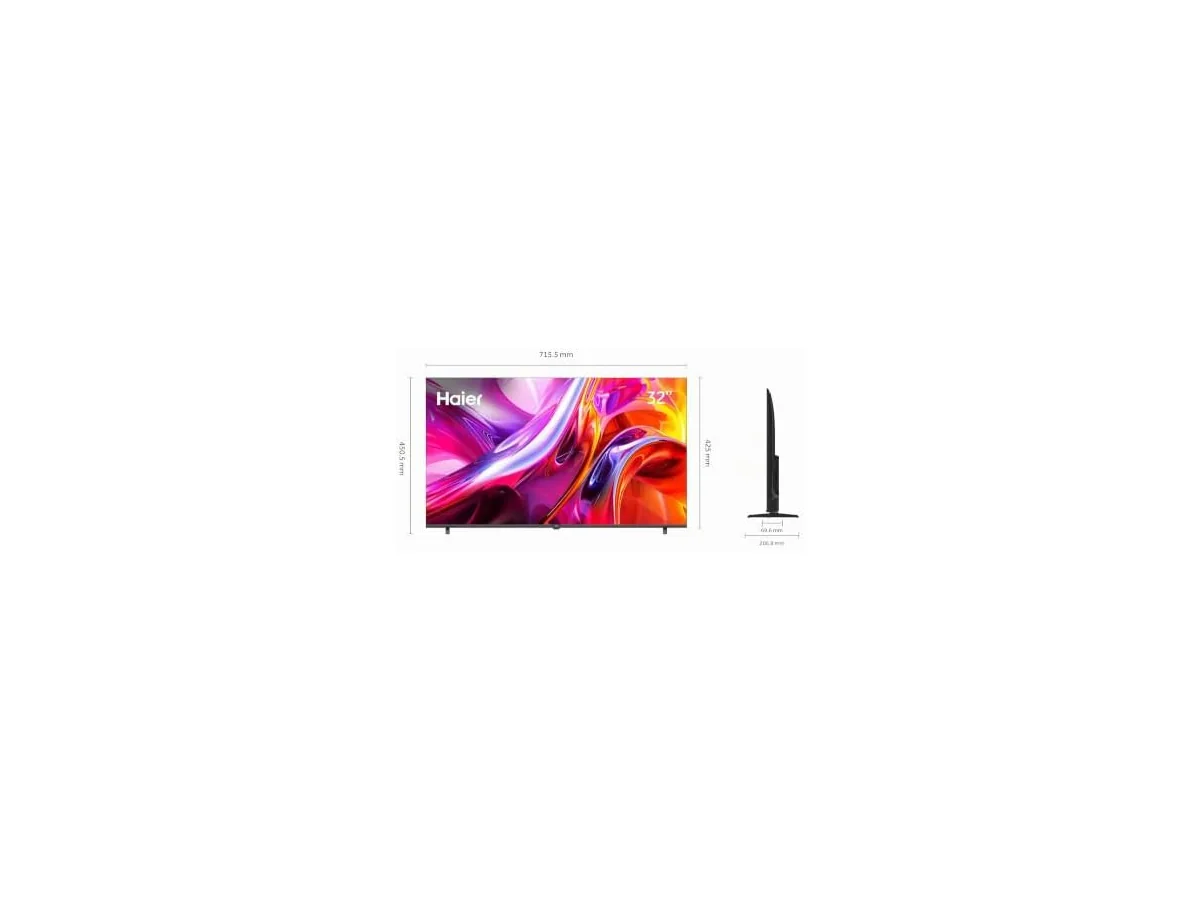Haier K85 Full HD 32" H32K85GFX, Smart TV con Google TV, Chromecast, Dolby Audio, HDR10, Bluetooth 5.1,… foto 2