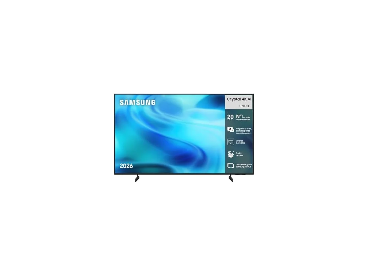 Samsung TV 50 Pulgadas Crystal UHD U7005H 4K Smart TV con Vision AI Companion, Crystal Processor 4K,…