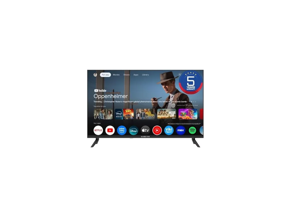 Stream System - Google TV Smart 32", 5 Años de Garantía, HD Ready, HDR10, Frameless (Sin Marco),… foto 2