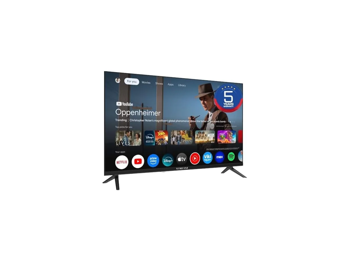 Stream System - Google TV Smart 32", 5 Años de Garantía, HD Ready, HDR10, Frameless (Sin Marco),… foto 3