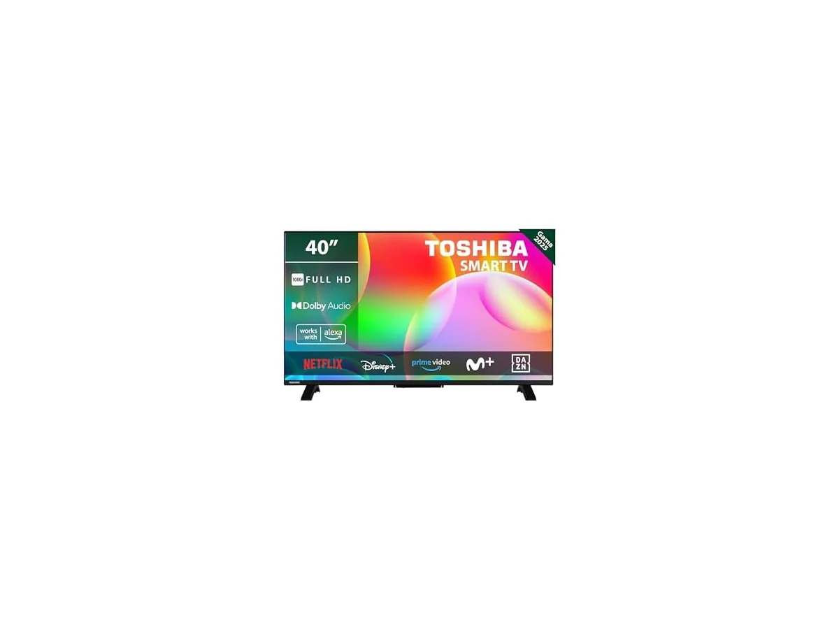 Toshiba 40LV2563DG Smart TV de 40", con Resolución Full HD (1920 x 1080), HDR, Compatible con Asistente… foto 2