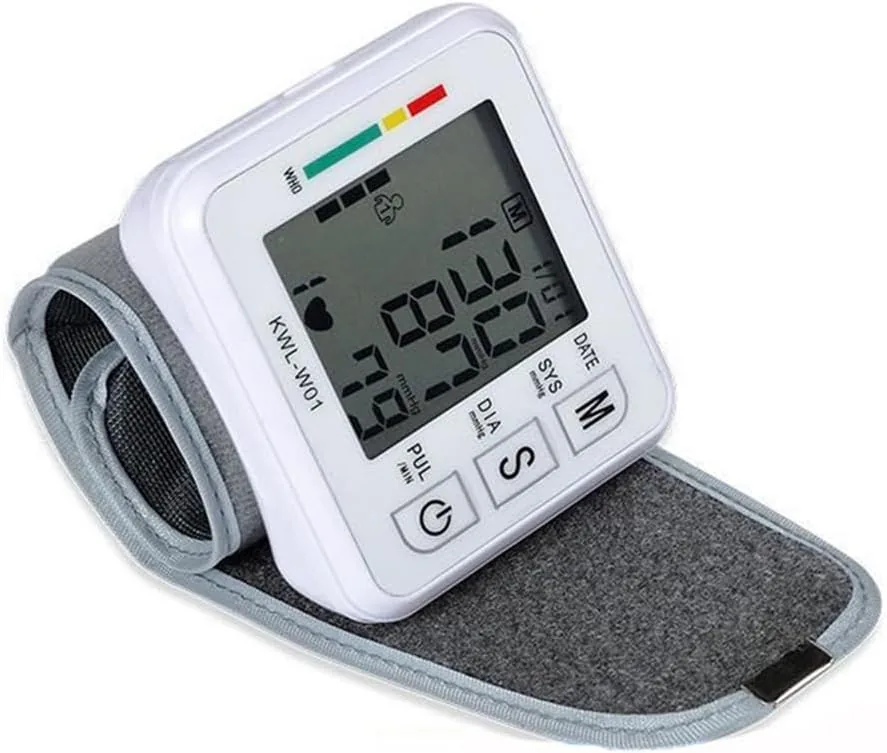 Tensiómetro Muñeca Digital para 2 Usuarios con Memoria | Medición automática, pantalla grande fácil de leer, ajuste de manguito, 99 lecturas por usuario, uso doméstico foto 3