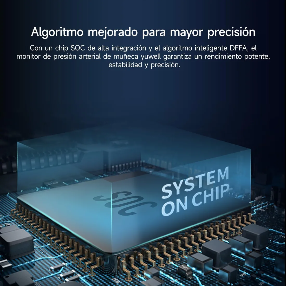 yuwell Tensiómetro de Muñeca, Medidor Tension Arterial Portátil con Sensor de Irregularidad del Ritmo Cardíaco, Batería Recargable y Cable USB Incluidos (YE8800CR) foto 2