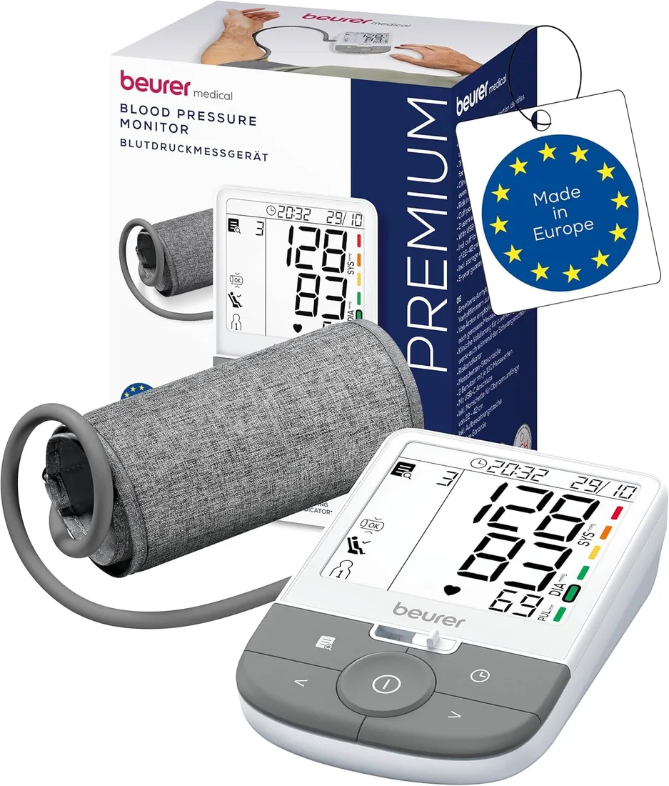 Beurer BM 53 Tensiómetro de brazo, fabricado en Europa