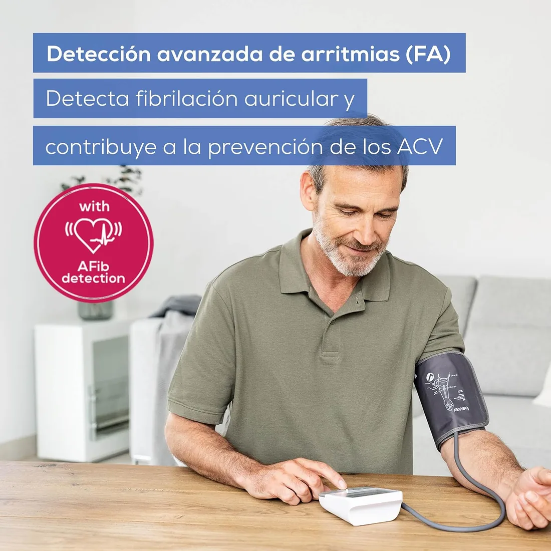 Beurer BM 53 Tensiómetro de brazo, fabricado en Europa foto 2