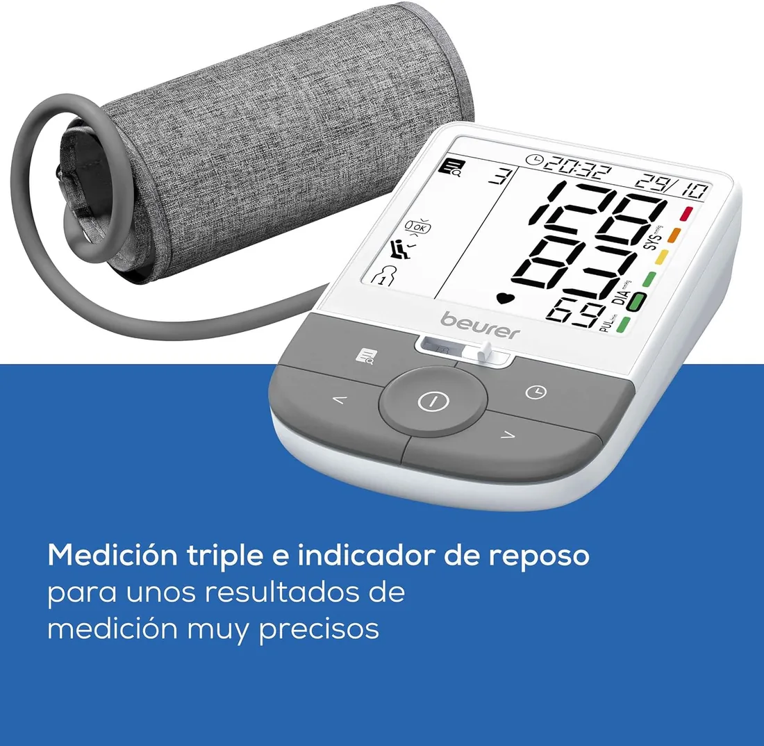 Beurer BM 53 Tensiómetro de brazo, fabricado en Europa foto 3