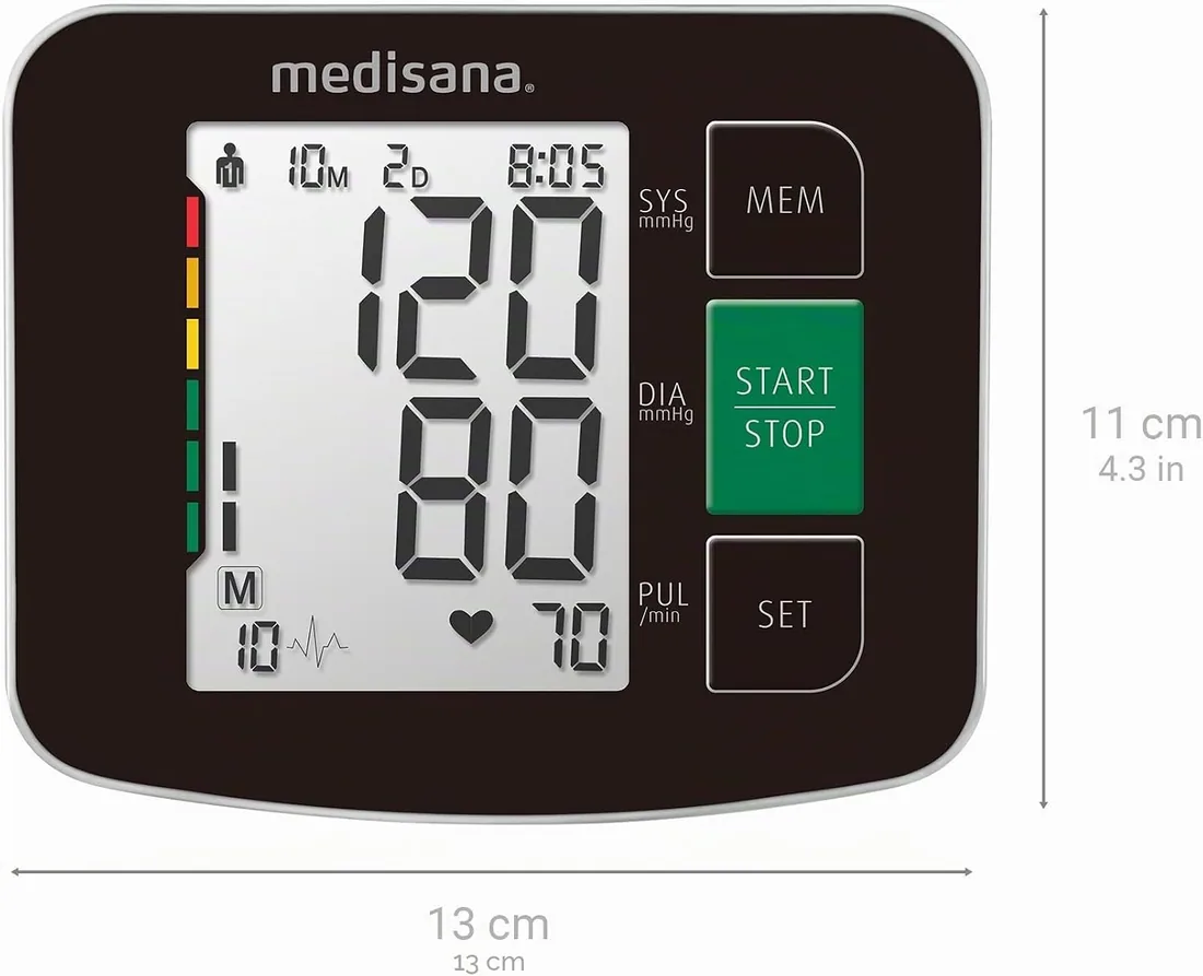 medisana BU 516 tensiómetro de brazo, medidor de presión arterial foto 2