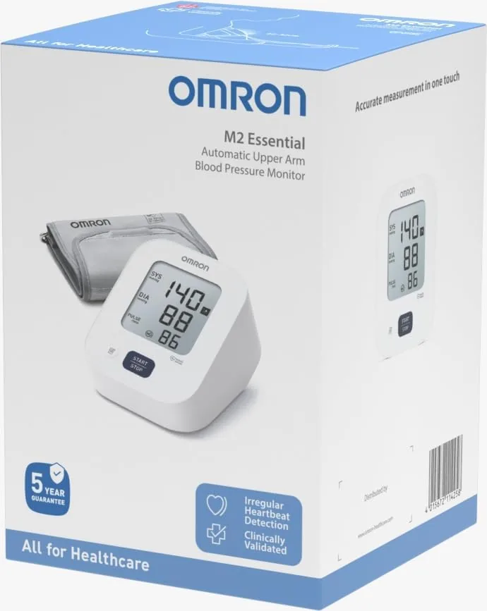OMRON M2 Essential - Monitor automático de presión arterial para brazo superior HEM-7188-E foto 3