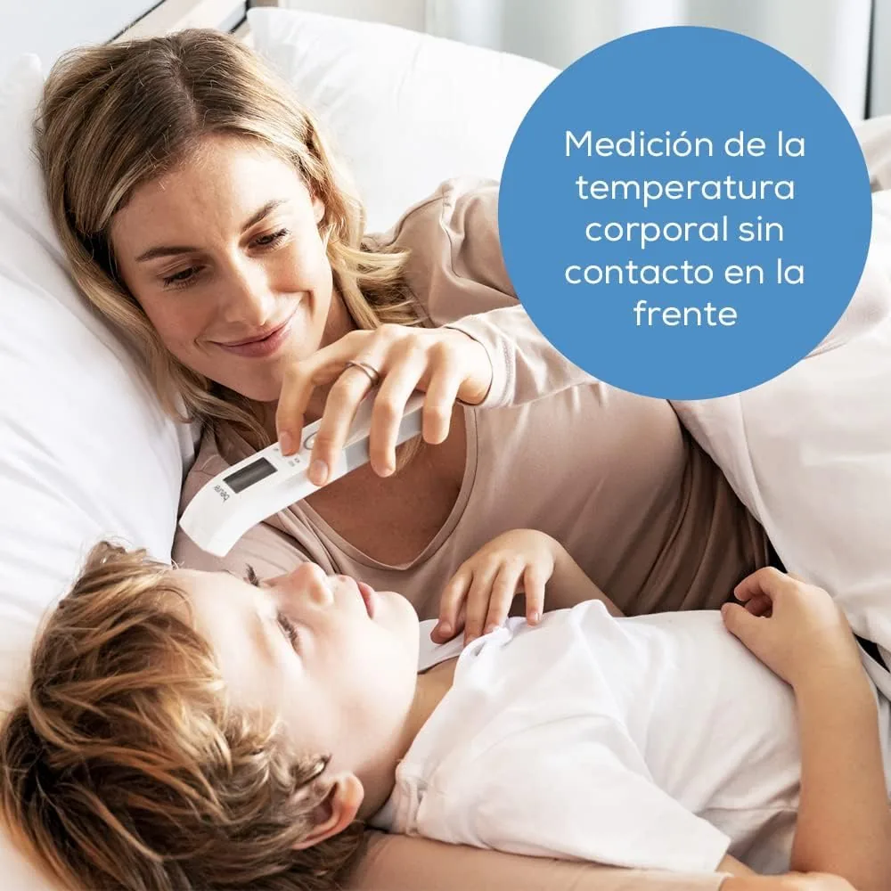 Beurer FT 85 Termómetro digital de infrarrojos sin contacto, termómetro rápido para la medición higiénica y segura de la temperatura corporal en la frente foto 2