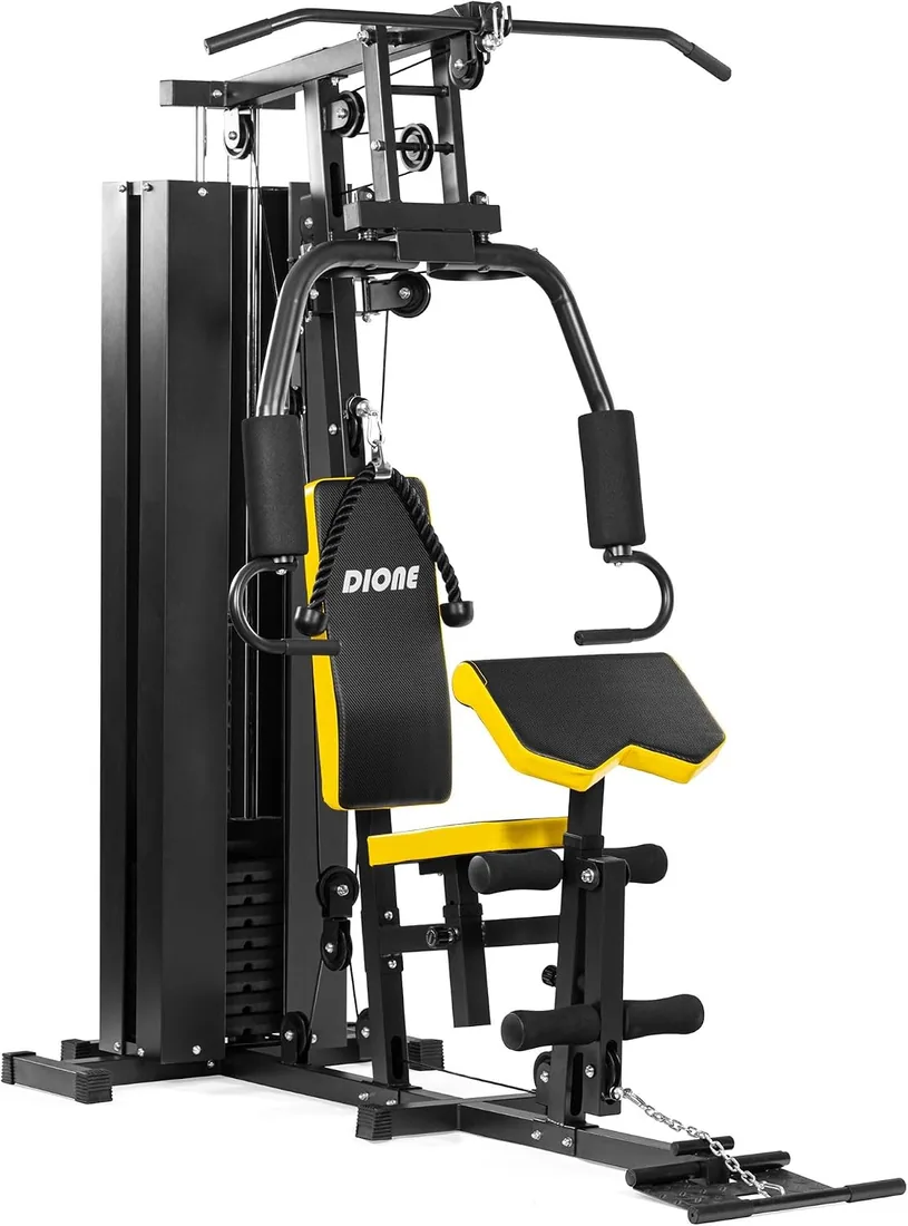 Dione Homegym HG3 - Estación de fitness (45 kg, ampliable a 100 kg)