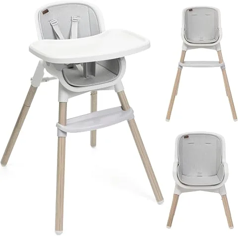 Chicco Zest Plus Trona evolutiva para niños de 6 meses a 40 kg, plegable y con asiento lavable, con acolchado incluido, cinturón de 5 puntos y bandeja extraíble, ligera y compacta foto 3