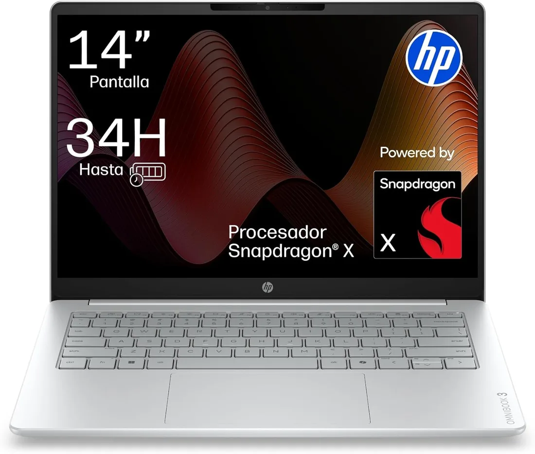 HP OmniBook 3 14-hz0000nsx - Ordenador portátil 14” WUXGA (1920x1200) foto 2