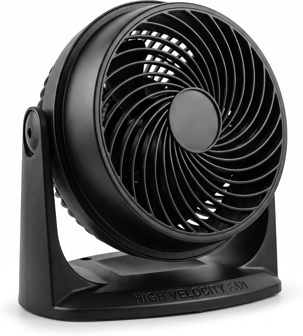 Ventilador de Mesa 8" con 3 Velocidades | Motor Silencioso, 42W foto 3