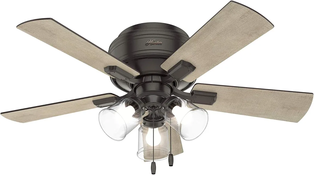 Hunter Crestfield 52153 Ventilador de Techo con Luz