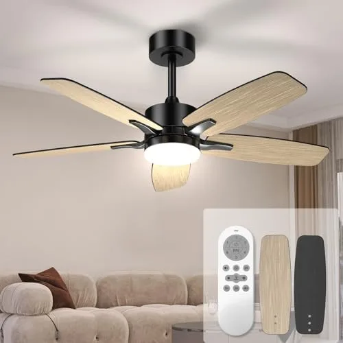 Mefine 106cm Ventilador de Techo Silencioso con Luz foto 2