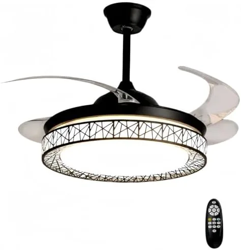 ONSSI 107cm Ventilador de Techo con Luz LED