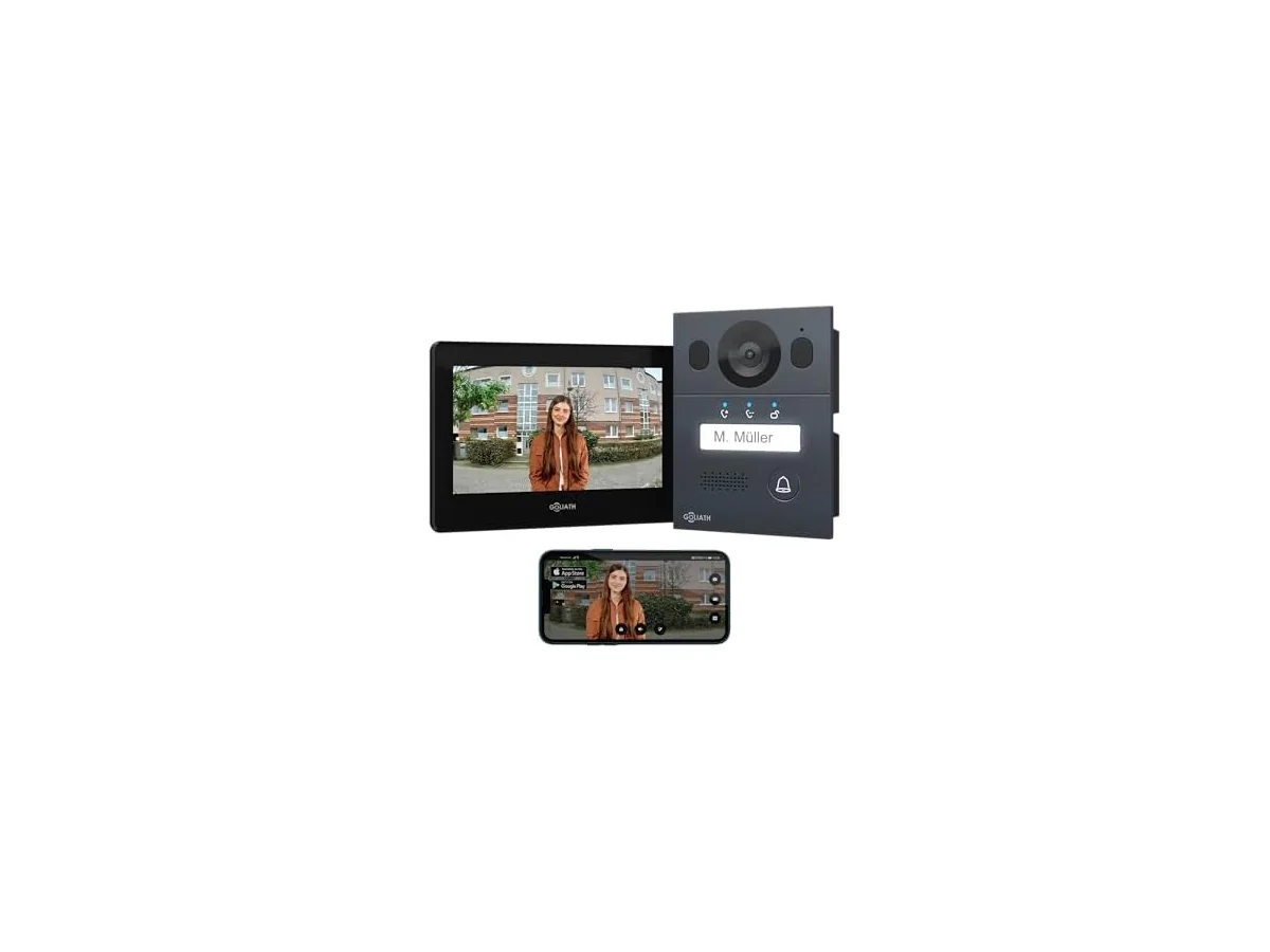 Goliath® Videoportero [Monitor 7"] Portero Automatico con Camara - Videoportero 2 Hilos - Telefonillo… foto 2