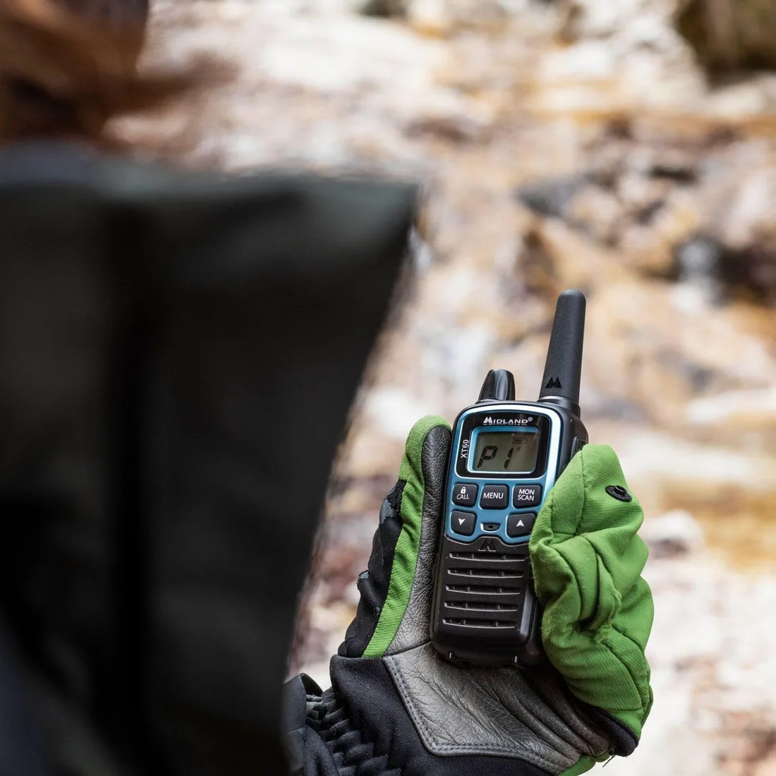 Midland XT60 Walkie Talkie Profesional Largo Alcance Dual Band foto 2