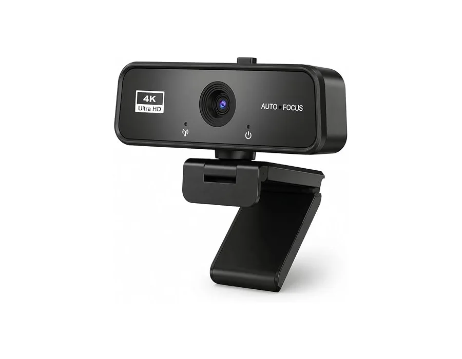 Webcam 4K UHD - Cámara PC Autofoco 8MP con Micrófono Anti-Ruido foto 2