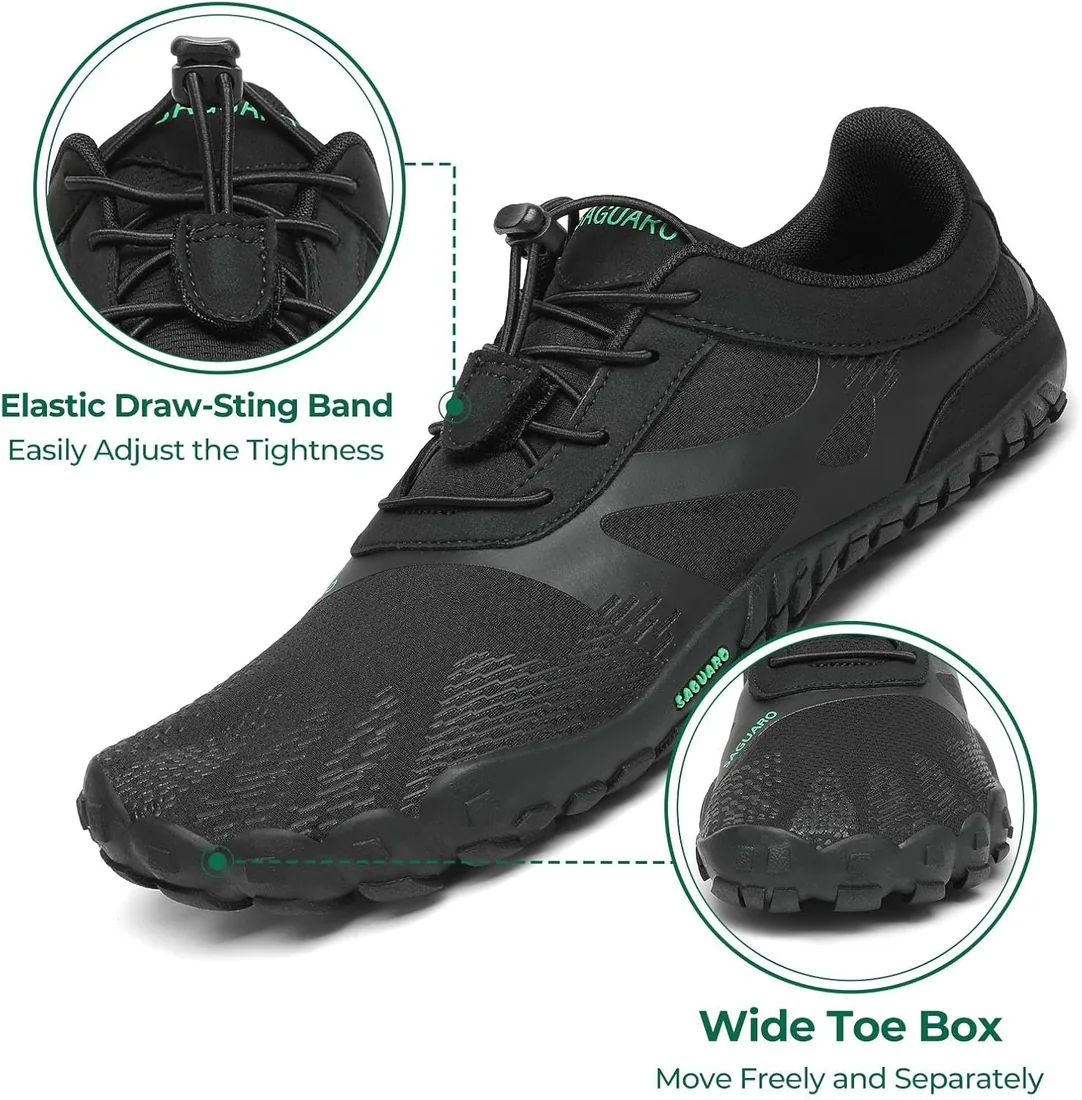 SAGUARO Barefoot Hombre Mujer Zapatillas Minimalistas para Zero Drop Soles y Wide Tox Box,Gr.35-48 EU foto 2