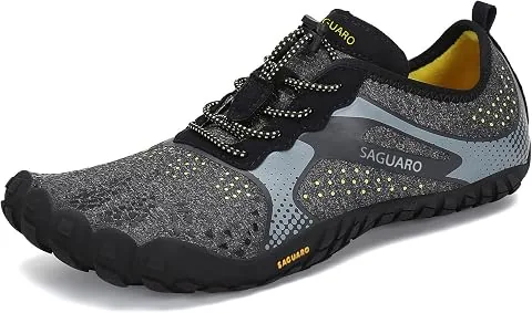 SAGUARO Barefoot Hombre Mujer Zapatillas Minimalistas para Zero Drop Soles y Wide Tox Box,Gr.35-48 EU