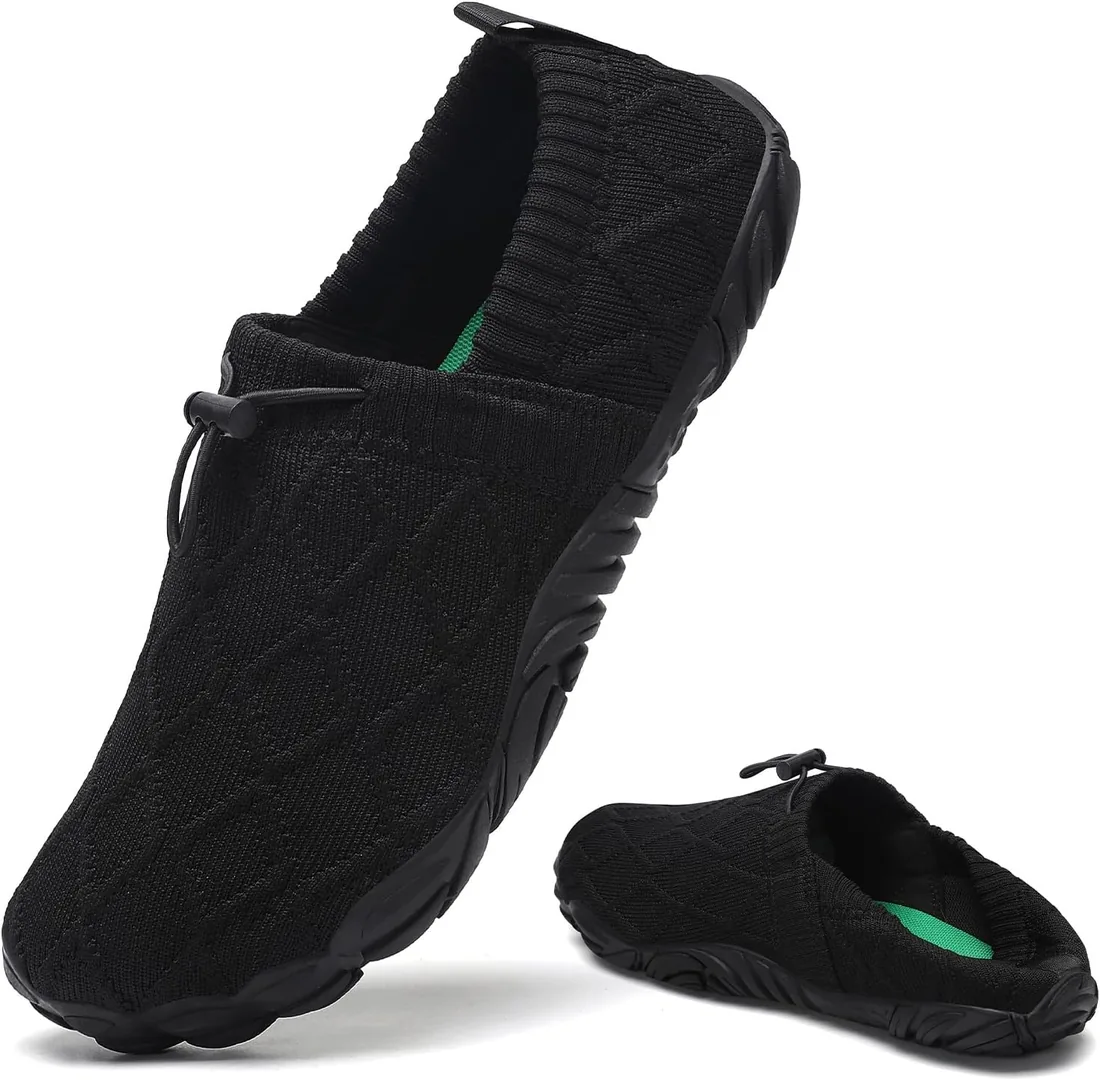 Unisex Zapatillas Barefoot Slip-On – Zapatillas sin Cordones con Puntera Ancha para Uso Diario, Tiempo Libre y Caminar, Gr.36-48