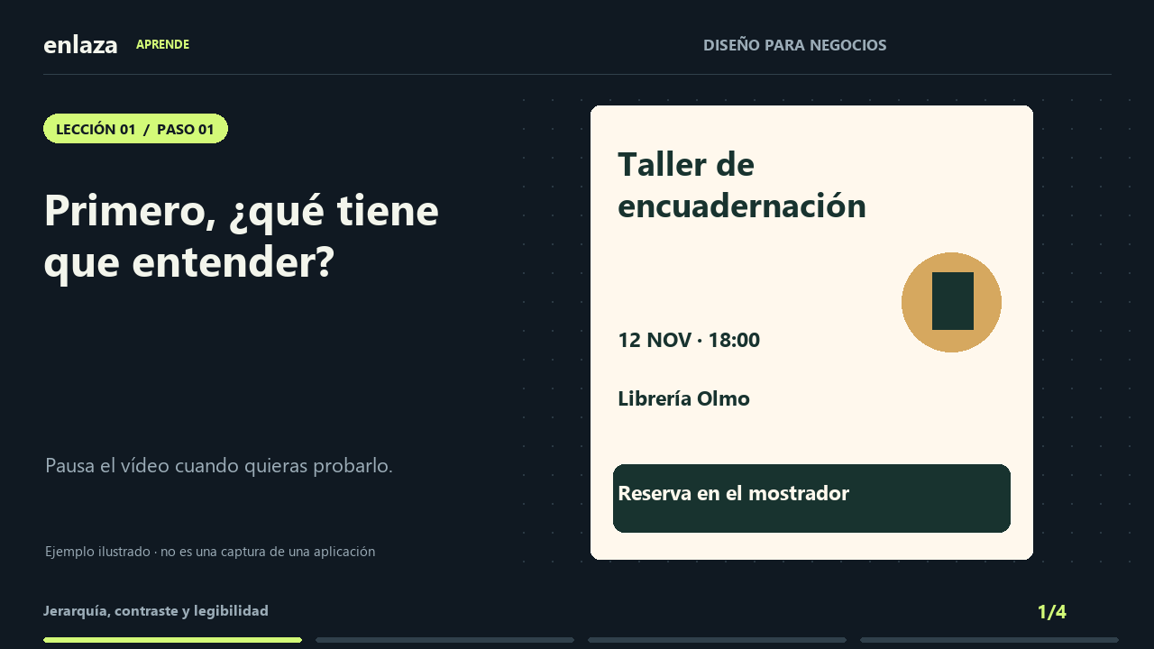 Diseño práctico con Canva para negocios