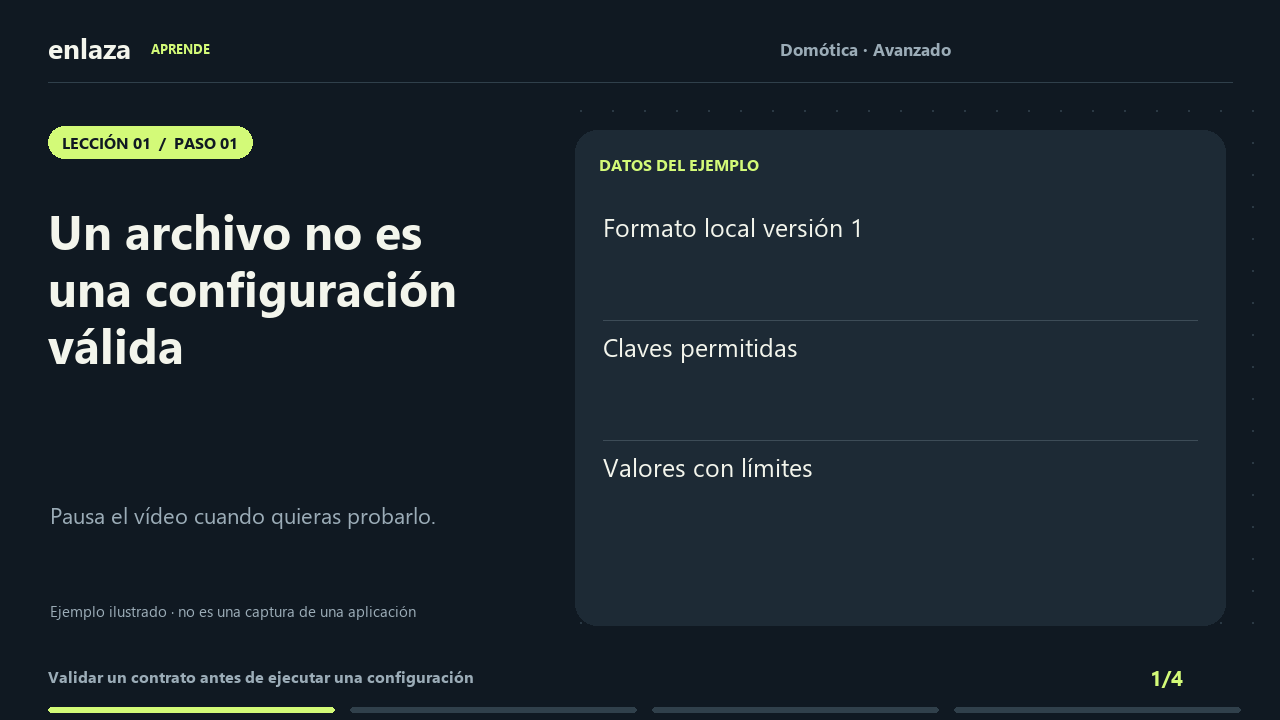 Domótica · Avanzado