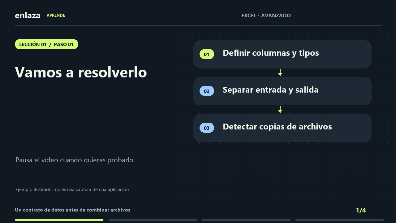 Excel · Avanzado