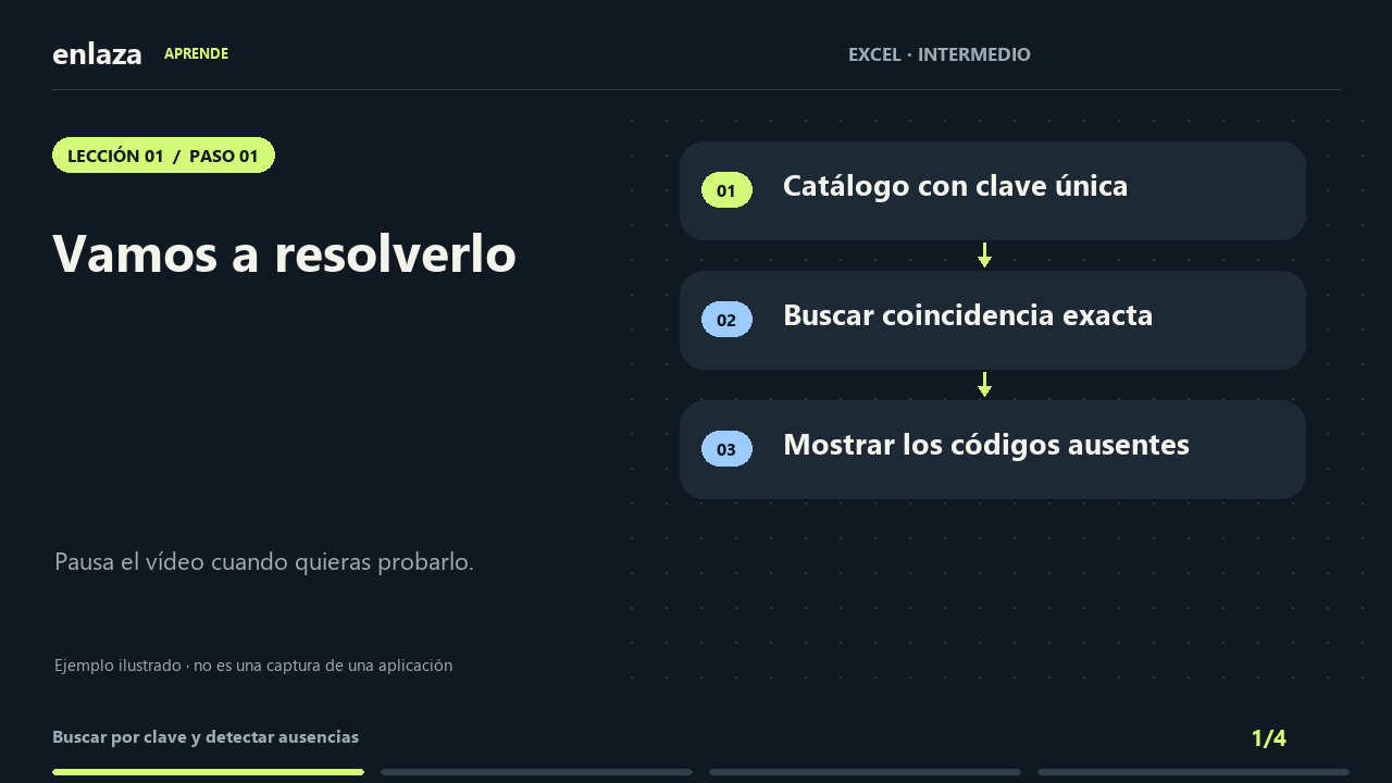 Excel · Intermedio