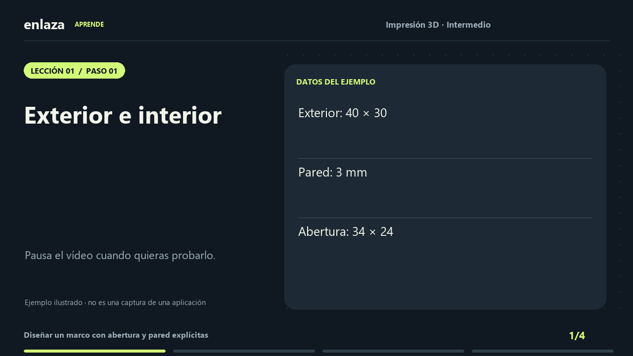 Impresión 3D · Intermedio