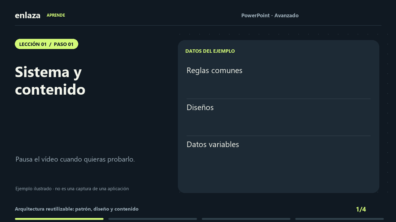 PowerPoint · Avanzado