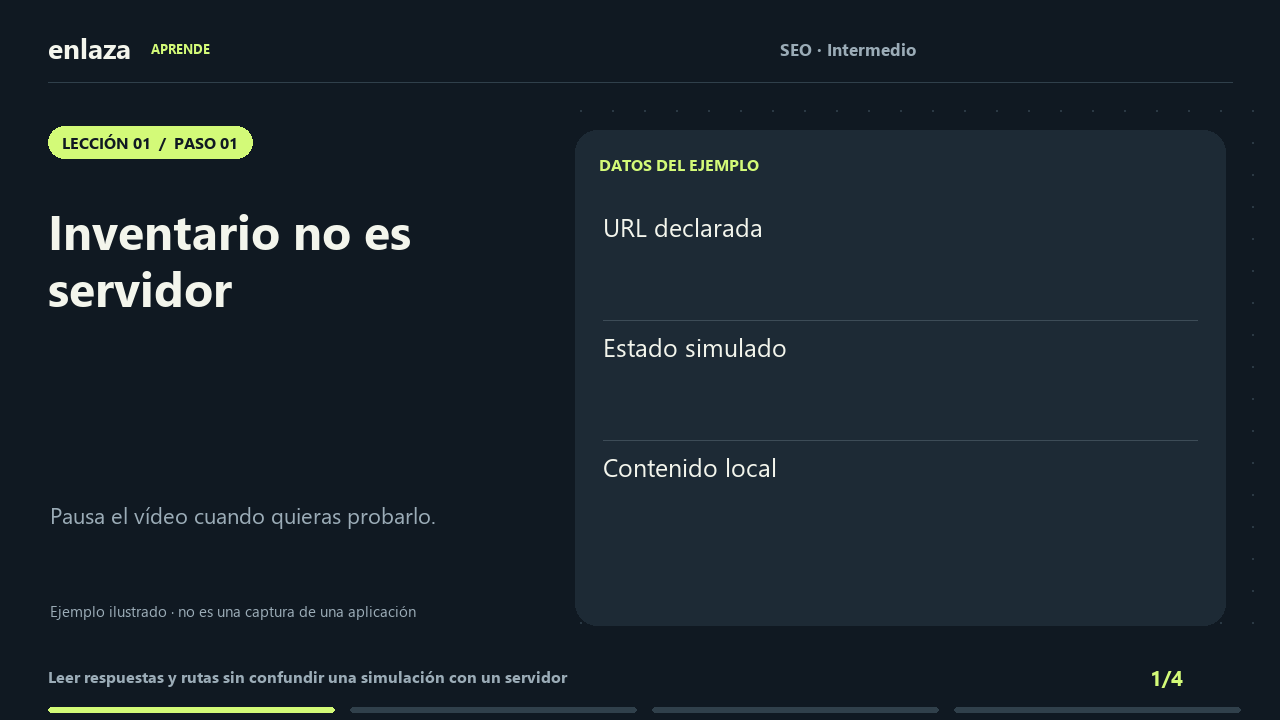SEO · Intermedio