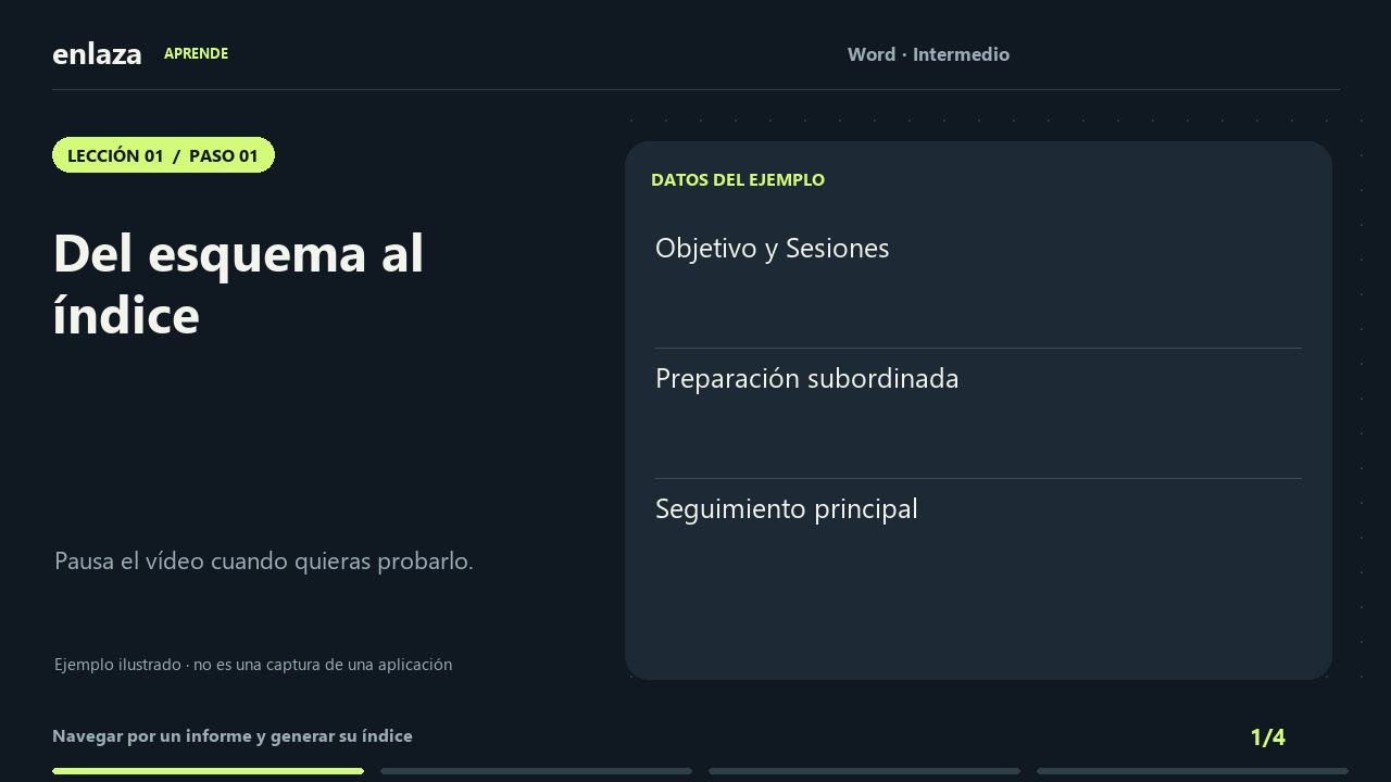 Word · Intermedio